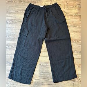 Aritzia Little Moon Crinkle Cotton Pants XL